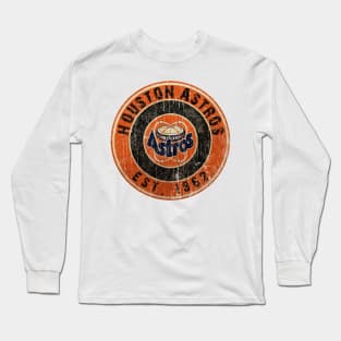 Retro Vintage Houston Astros 70s Long Sleeve T-Shirt